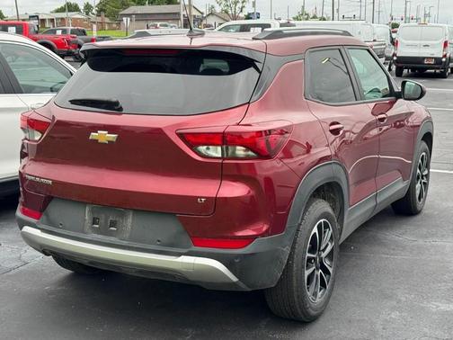Crimson Metallic 2024 Chevrolet Trailblazer LT