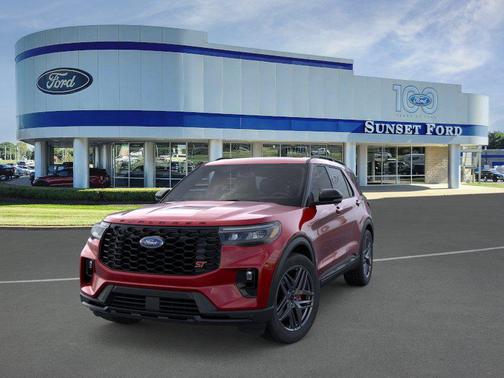 Rapid Red Metallic Tinted Clearcoat 2026 Ford Explorer ST