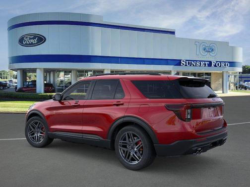 Rapid Red Metallic Tinted Clearcoat 2026 Ford Explorer ST