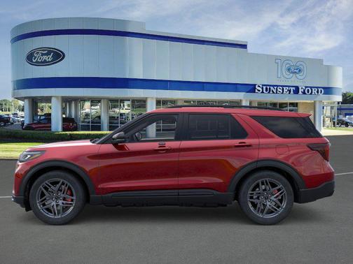 Rapid Red Metallic Tinted Clearcoat 2026 Ford Explorer ST
