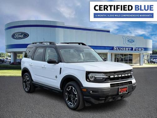 Oxford White 2022 Ford Bronco Sport Outer Banks