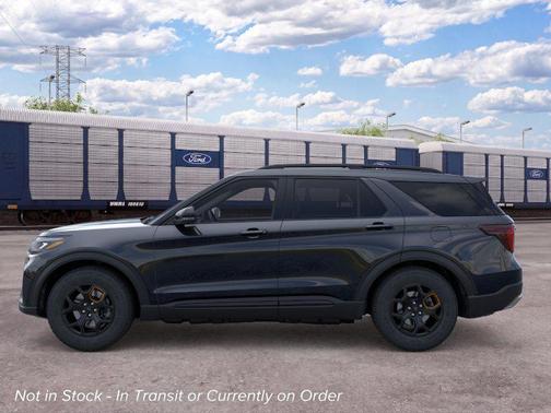 AGATE BLACK METALLIC 2026 Ford Explorer Tremor