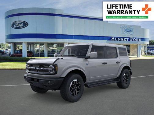 Avalanche Gray 2026 Ford Bronco Outer Banks