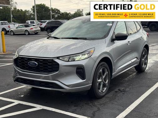 Iconic Silver Metallic 2024 Ford Escape ST-Line
