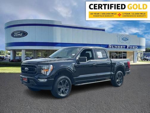 Agate Black Metallic 2023 Ford F-150 XLT
