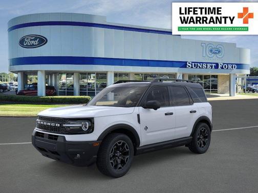 Space White Metallic 2026 Ford Bronco Sport Outer Banks