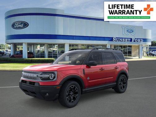 Ruby Red Metallic Tinted Clearcoat 2025 Ford Bronco Sport Outer Banks