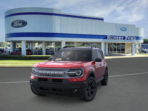 Ruby Red Metallic Tinted Clearcoat 2025 Ford Bronco Sport Outer Banks