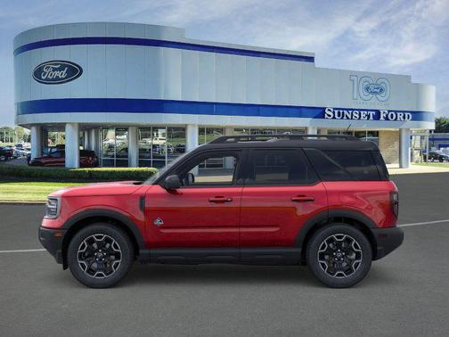 Ruby Red Metallic Tinted Clearcoat 2025 Ford Bronco Sport Outer Banks