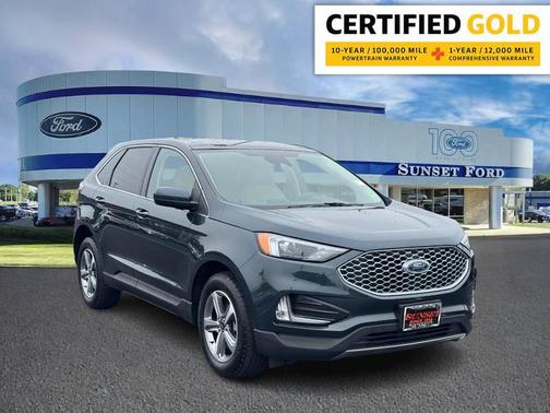 Stone Blue Metallic 2023 Ford Edge SEL