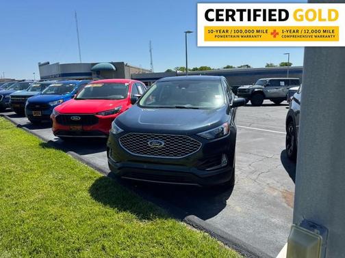 Stone Blue Metallic 2023 Ford Edge SEL