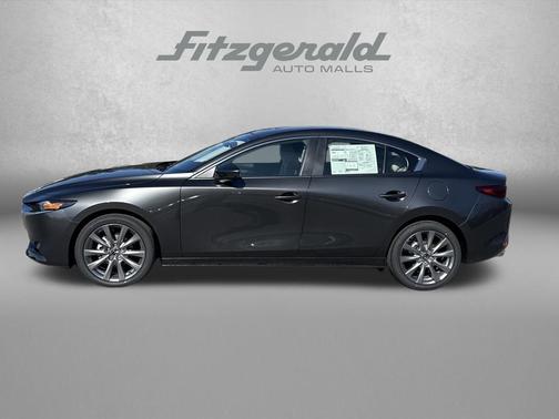 Machine Gray Metallic 2026 Mazda Mazda3 FWD w/Preferred Package