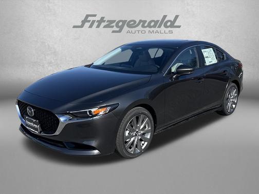 Machine Gray Metallic 2026 Mazda Mazda3 FWD w/Preferred Package