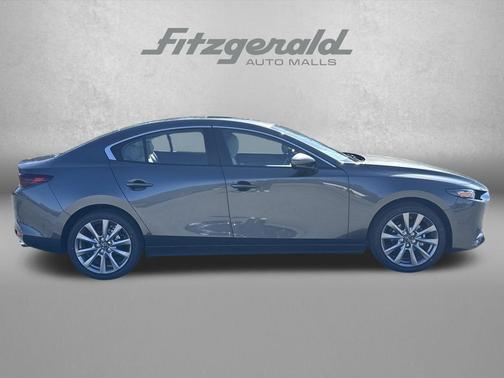 Machine Gray Metallic 2026 Mazda Mazda3 FWD w/Preferred Package