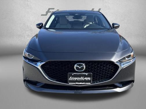 Machine Gray Metallic 2026 Mazda Mazda3 FWD w/Preferred Package