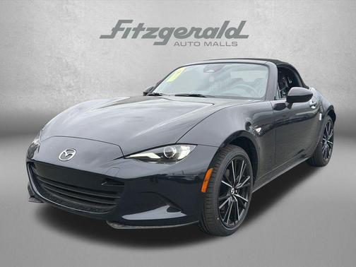 Jet Black Mica 2026 Mazda MX-5 Miata Grand Touring