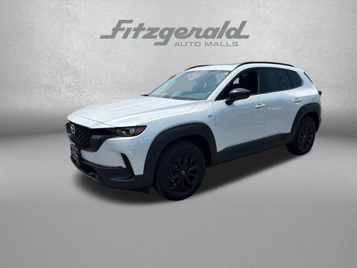 Wind Chill Pearl 2025 Mazda CX-50 Hybrid Premium Package