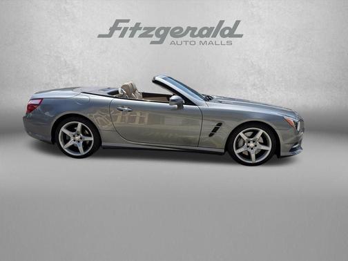 Palladium Silver 2013 Mercedes-Benz SL-Class SL 550