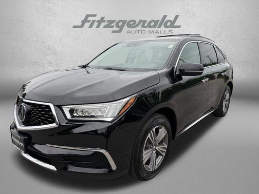 Majestic Black Pearl 2019 Acura MDX 3.5L