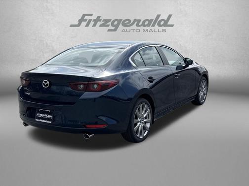 Deep Crystal Blue Mica 2026 Mazda Mazda3 FWD w/Preferred Package