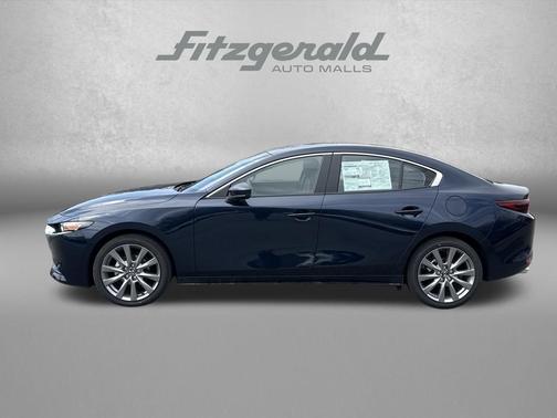 Deep Crystal Blue Mica 2026 Mazda Mazda3 FWD w/Preferred Package