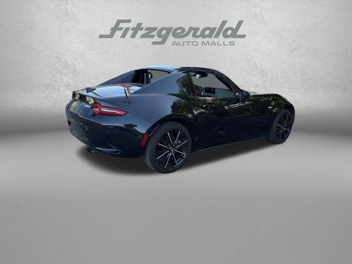 Jet Black Mica 2025 Mazda MX-5 Miata RF Grand Touring