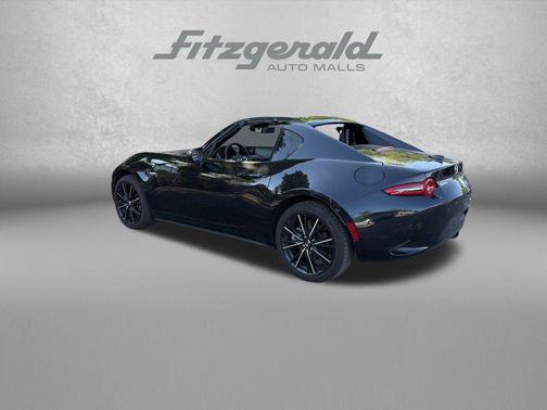 Jet Black Mica 2025 Mazda MX-5 Miata RF Grand Touring