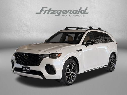 Rhodium White Premium 2025 Mazda CX-70 3.3 Turbo S Premium Plus