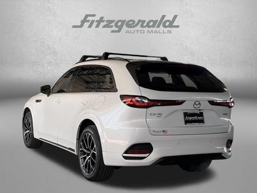 Rhodium White Premium 2025 Mazda CX-70 3.3 Turbo S Premium Plus