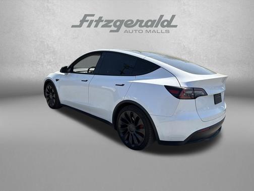 Pearl White Multi-Coat 2021 Tesla Model Y Performance Dual Motor All-Wheel Drive
