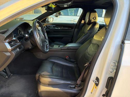 Crystal White Tricoat 2016 Cadillac CT6 3.6L Luxury