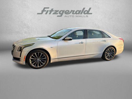 Crystal White Tricoat 2016 Cadillac CT6 3.6L Luxury