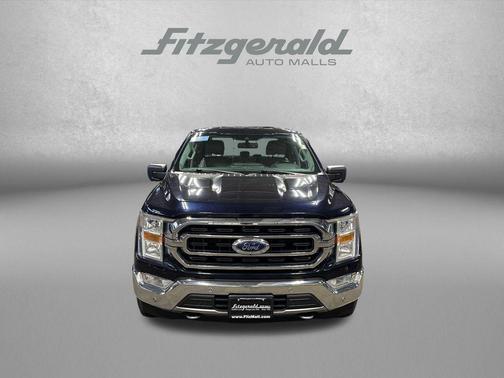 Antimatter Blue Metallic 2021 Ford F-150 XLT