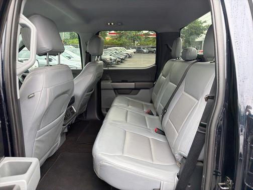 Antimatter Blue Metallic 2021 Ford F-150 XLT