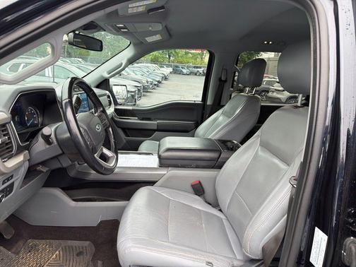 Antimatter Blue Metallic 2021 Ford F-150 XLT