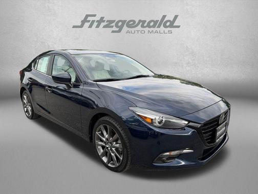 Deep Crystal Blue Mica 2018 Mazda Mazda3 Grand Touring
