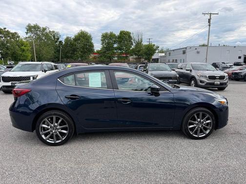 Deep Crystal Blue Mica 2018 Mazda Mazda3 Grand Touring