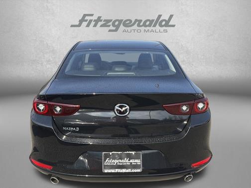Jet Black Mica 2026 Mazda Mazda3 FWD w/Preferred Package