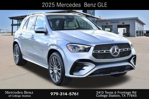 Cirrus Silver Metallic 2025 Mercedes-Benz GLE 350