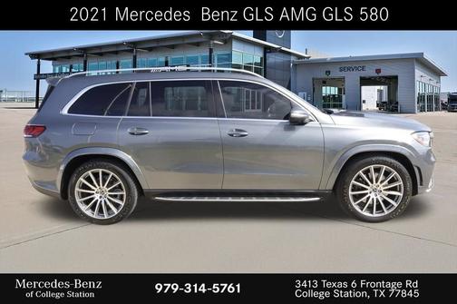 Selenite Grey Metallic 2021 Mercedes-Benz GLS 580