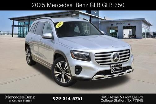 Cirrus Silver Metallic 2025 Mercedes-Benz GLB 250 Base