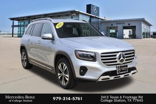 Cirrus Silver Metallic 2025 Mercedes-Benz GLB 250 Base