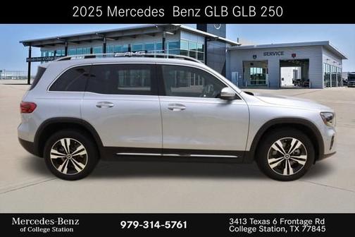 Cirrus Silver Metallic 2025 Mercedes-Benz GLB 250 Base