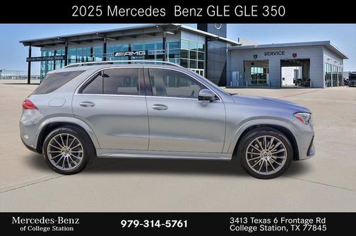 Cirrus Silver Metallic 2025 Mercedes-Benz GLE 350