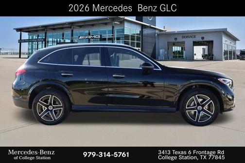 Black 2026 Mercedes-Benz GLC 300