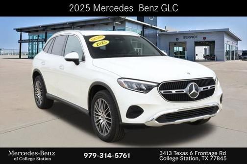 Polar White 2025 Mercedes-Benz GLC 300 4MATIC