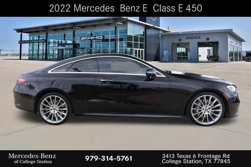 Black 2022 Mercedes-Benz E-Class E 450 4MATIC