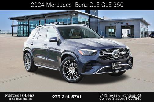 Twilight Blue Metallic 2024 Mercedes-Benz GLE 350