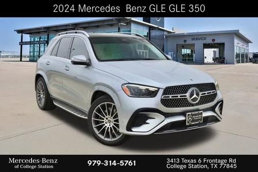 Cirrus Silver Metallic 2024 Mercedes-Benz GLE 350 4MATIC