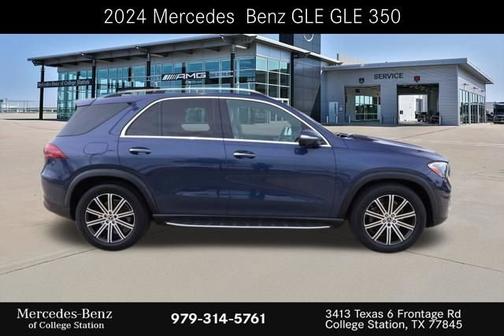Twilight Blue Metallic 2024 Mercedes-Benz GLE 350